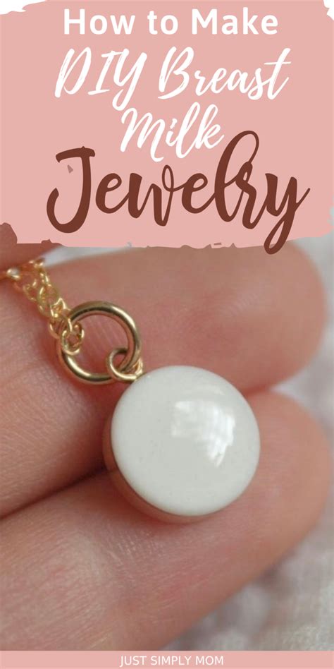 milk jewelry diy|More.